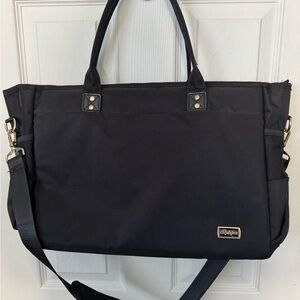 Rabjen 15.6” Black Nylon Laptop Bag – Used Once,